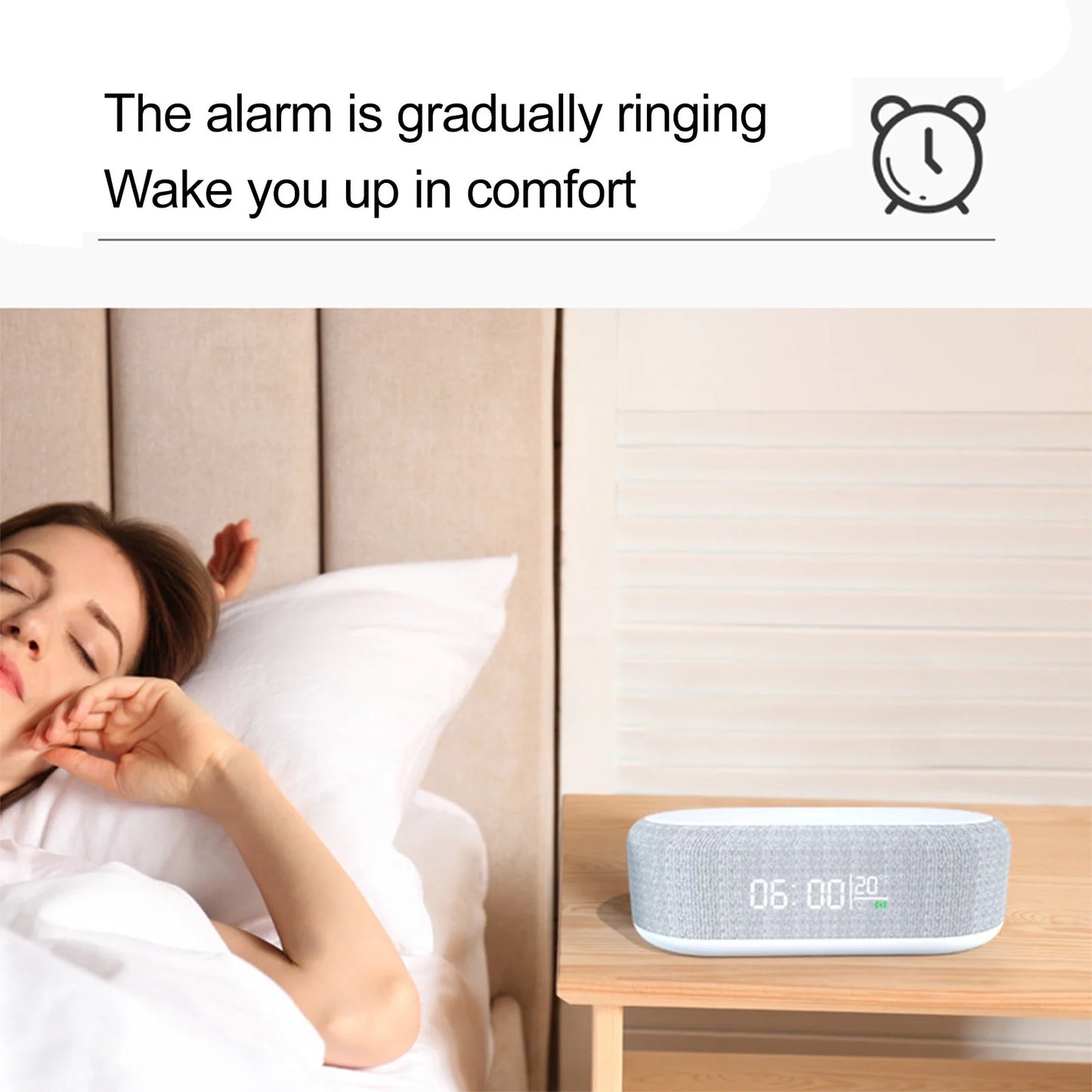 Electronics Clearance Sale All Items,Electronics Deal,Desktop Clock Alarm Clock Mobile Phone Wireless Charging Night Lamp Table Lamp Thermometers 4-In-1 Wireless Charger