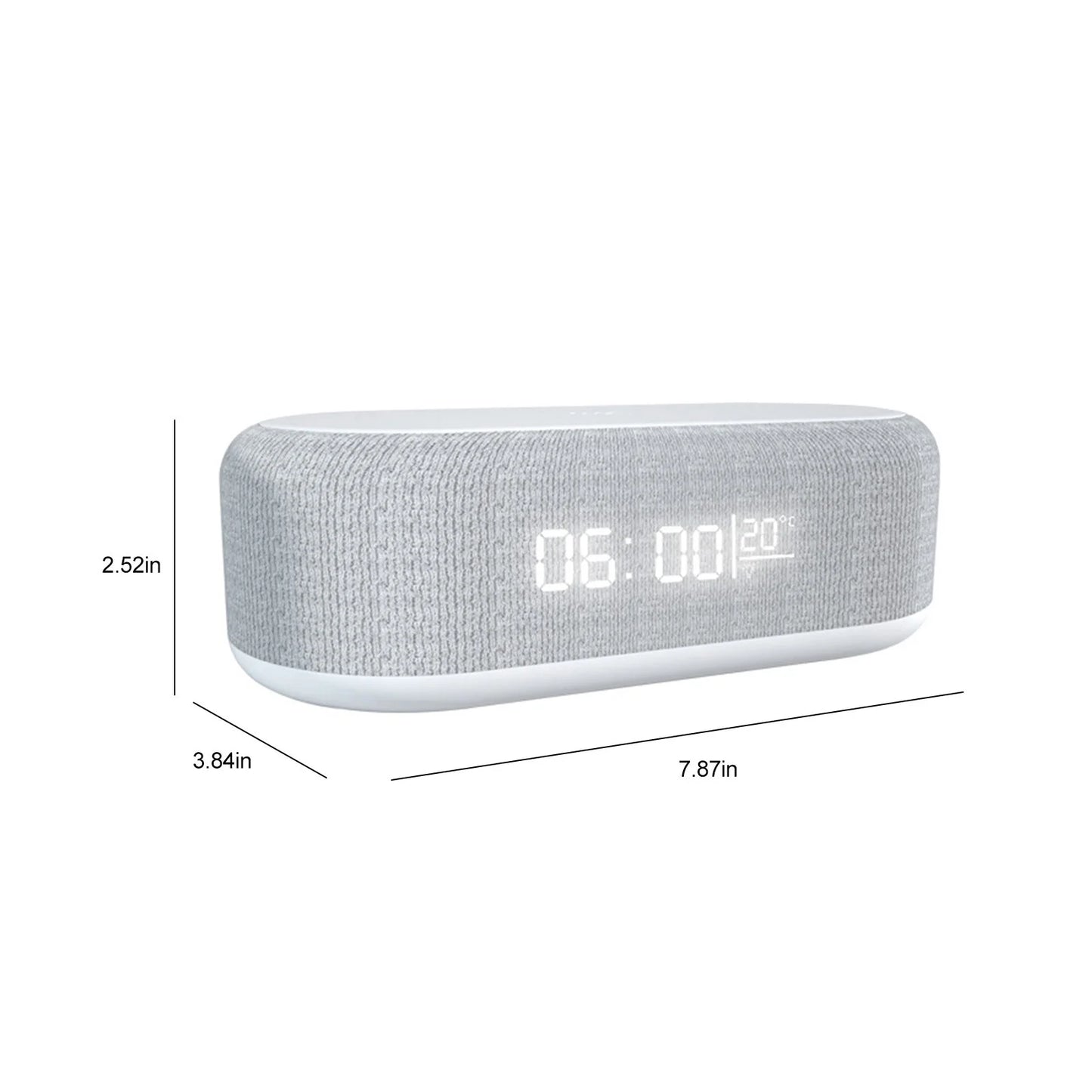 Electronics Clearance Sale All Items,Electronics Deal,Desktop Clock Alarm Clock Mobile Phone Wireless Charging Night Lamp Table Lamp Thermometers 4-In-1 Wireless Charger