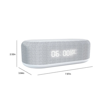 Electronics Clearance Sale All Items,Electronics Deal,Desktop Clock Alarm Clock Mobile Phone Wireless Charging Night Lamp Table Lamp Thermometers 4-In-1 Wireless Charger